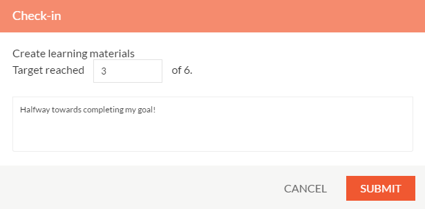 Image of Quality Goal Check_In