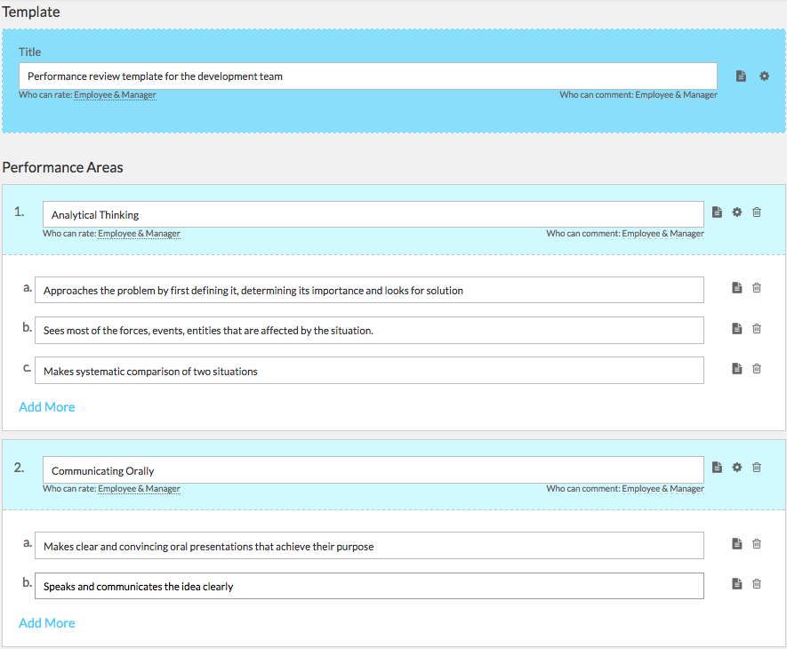 Examples of Nested Template