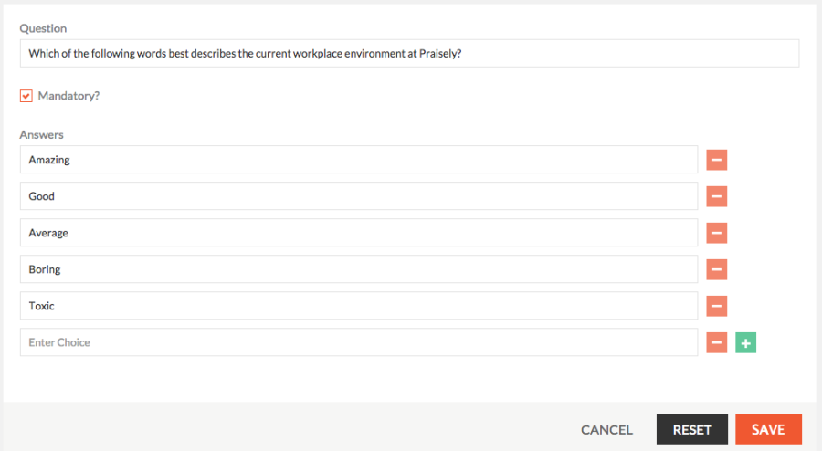 Multiple Choice Question