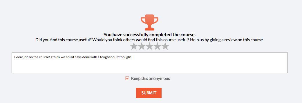 Anonymous Reviews