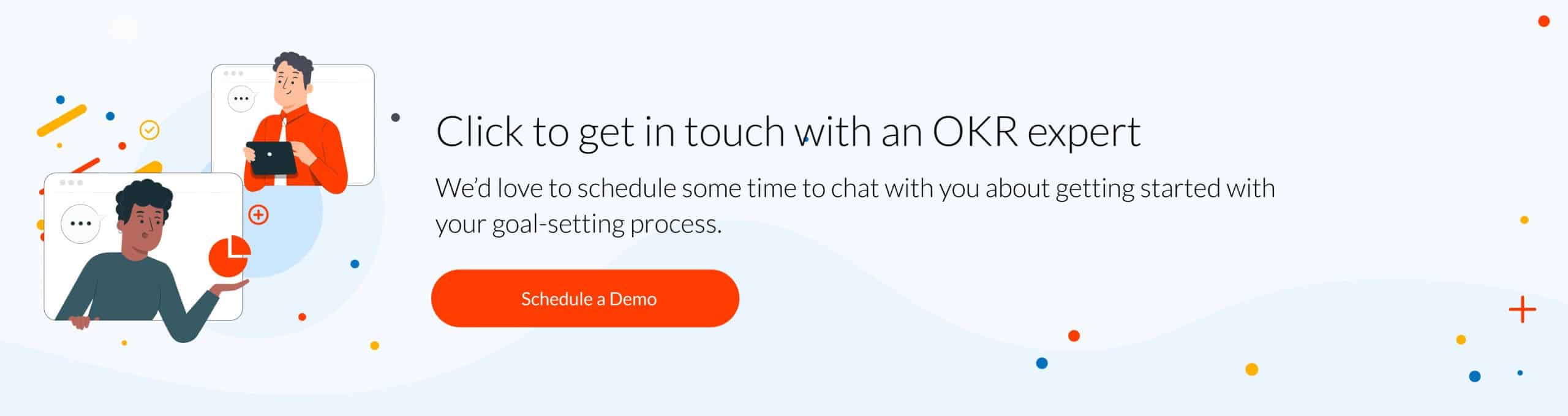 OKR goal setting expert demo