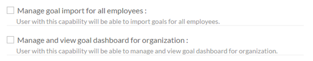 goal permissions