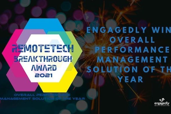 Engagedly Wins Overall Performance Management Solution of the year