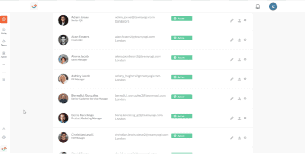 Engagedly Personio User List