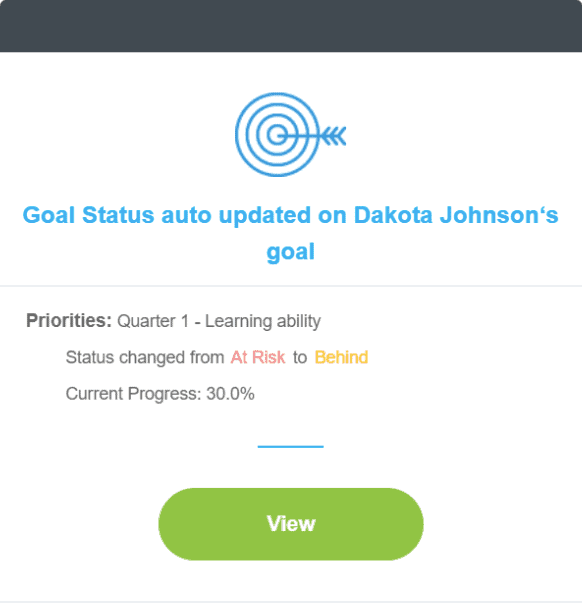Engagedly Goal Email Notification For Assigner