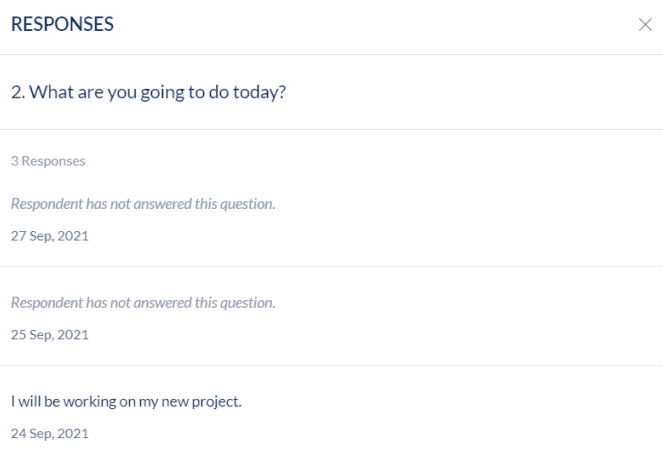 Respondant has not answered