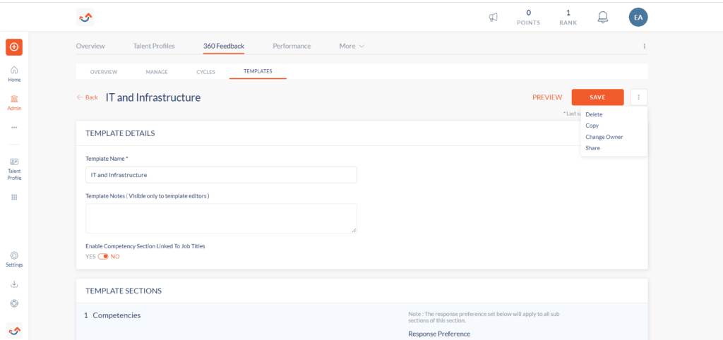 360 feedback templates