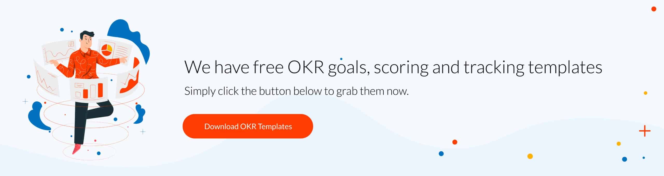 okr goal setting, tracking, and rating template