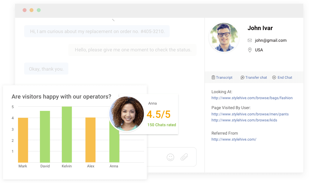 small business tool for Live chat with website visitors