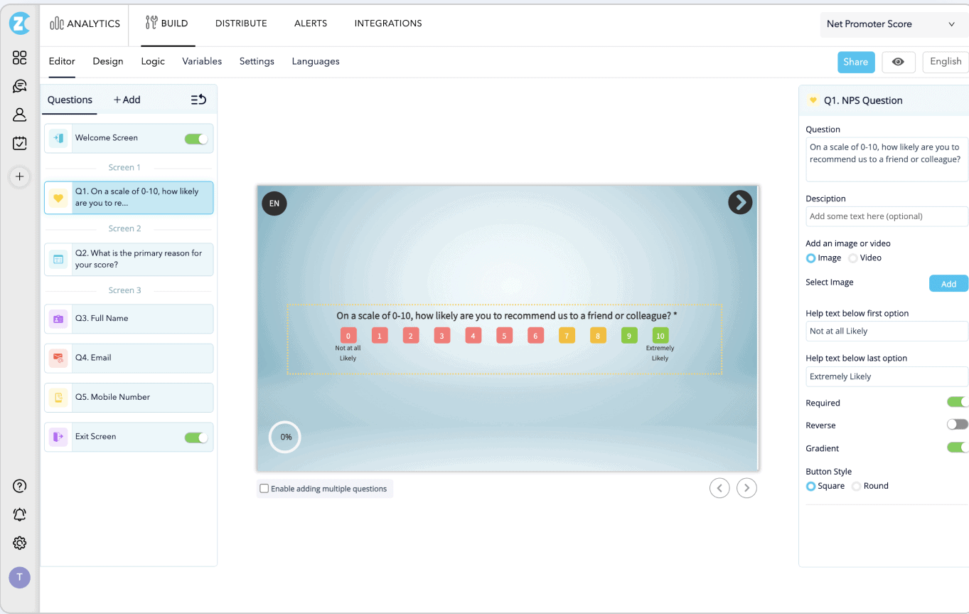 small business tool for Feedback Surveys and Experience Management