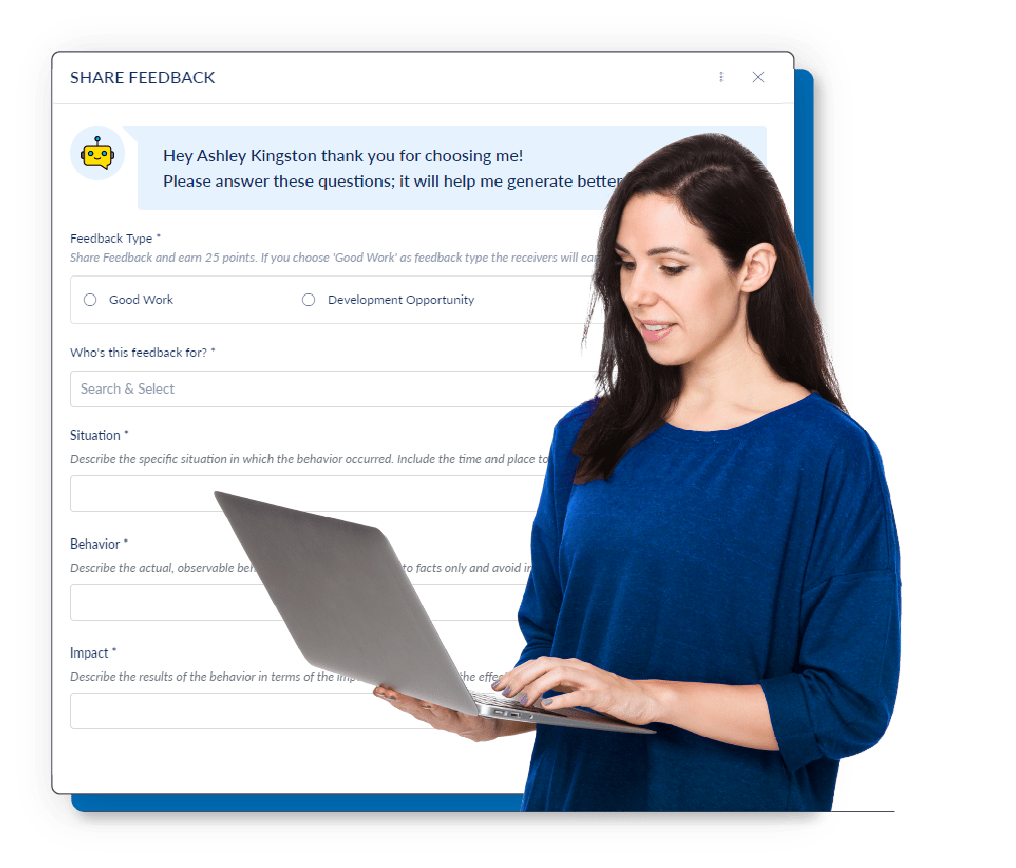 Engagedy share feedback