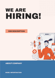 Clear job description while remote hiring
