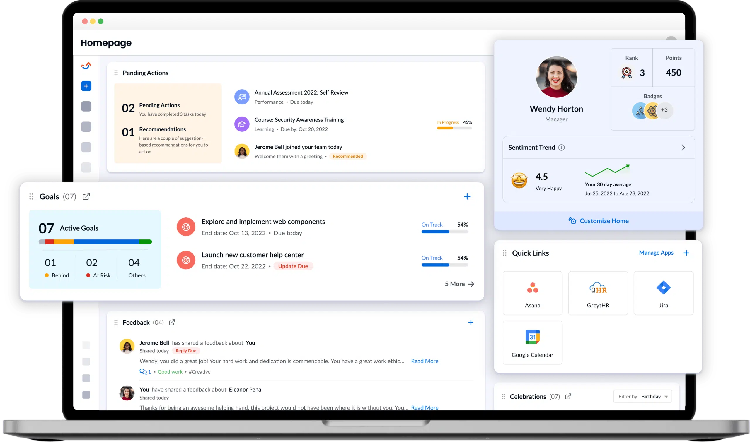 Engagedly's Indigo Design System
