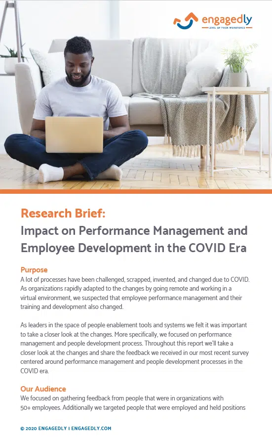 Performance Management and Employee Development in the Covid Era