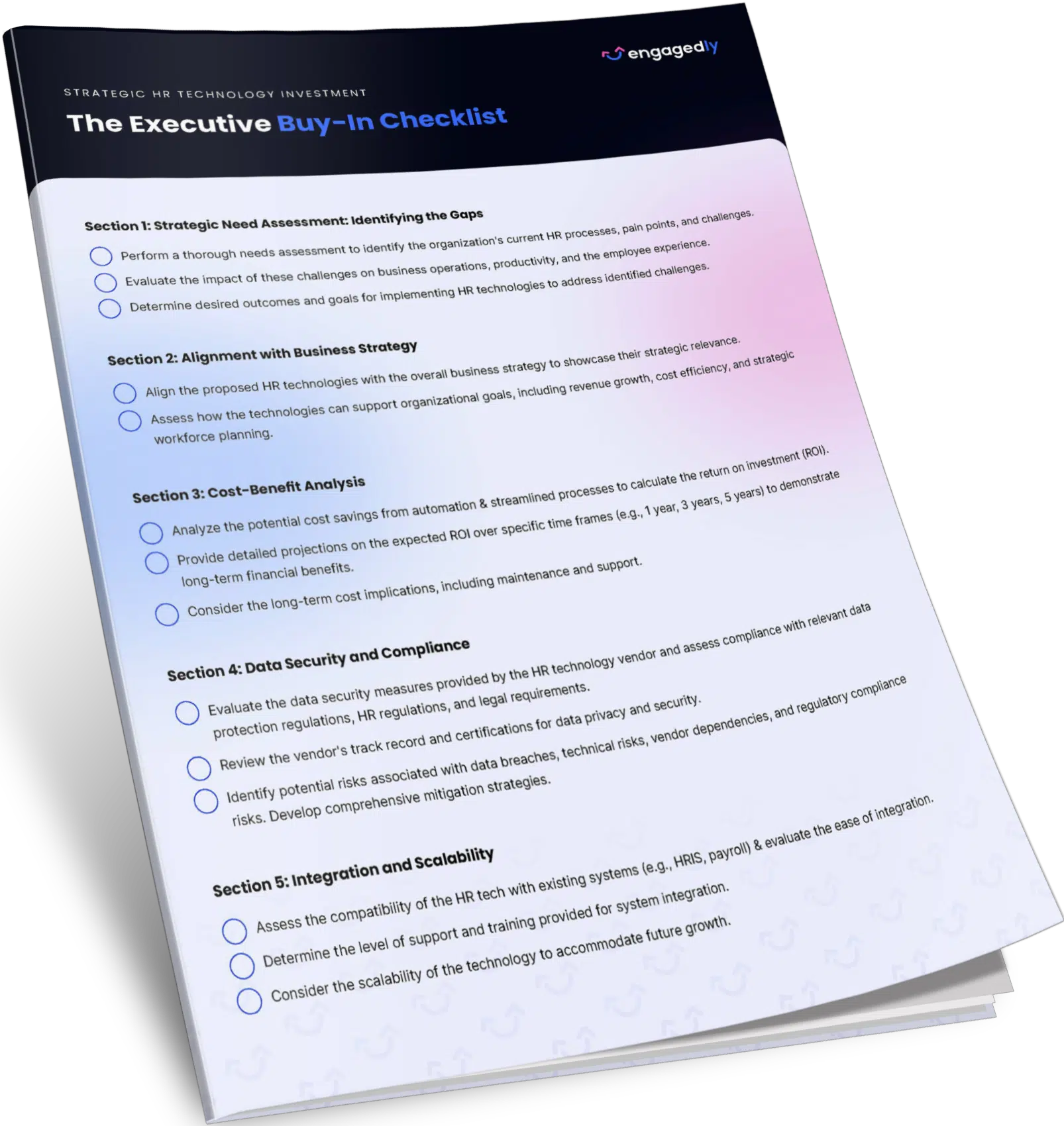 Executive buy-in Checklist for Global HR Teams