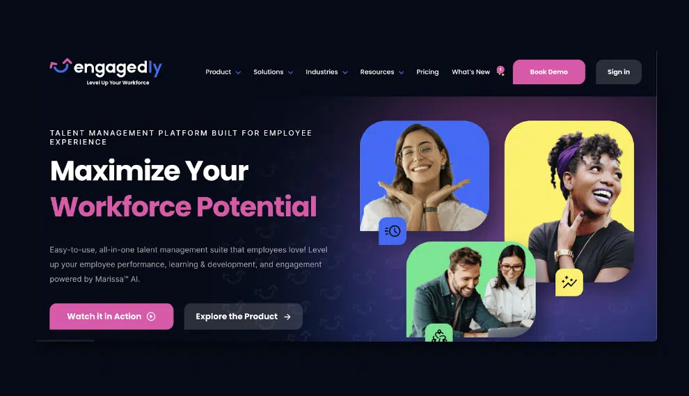 Engagedly talent management software