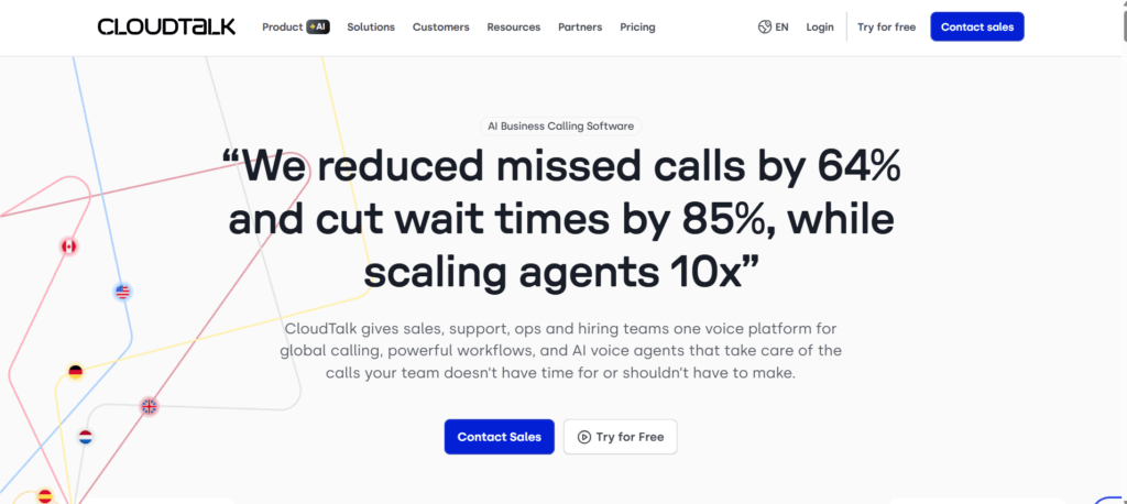 CloudTalk - Best for VoIP Customer Support