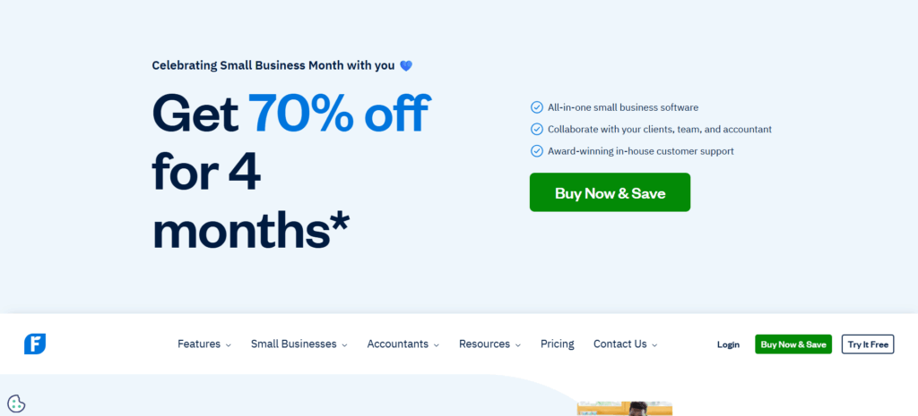 FreshBooks - Best for Managing Financial Records