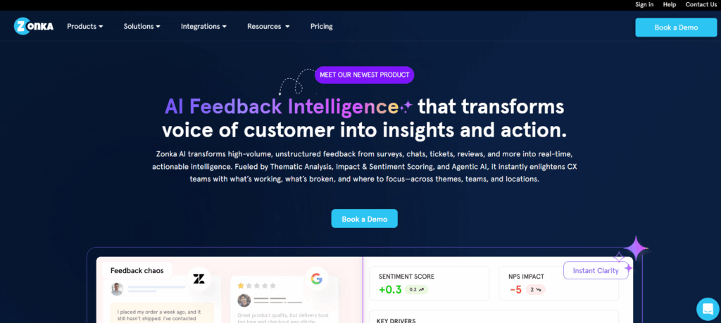 Zonka Feedback - Best for Customer Feedback Surveys