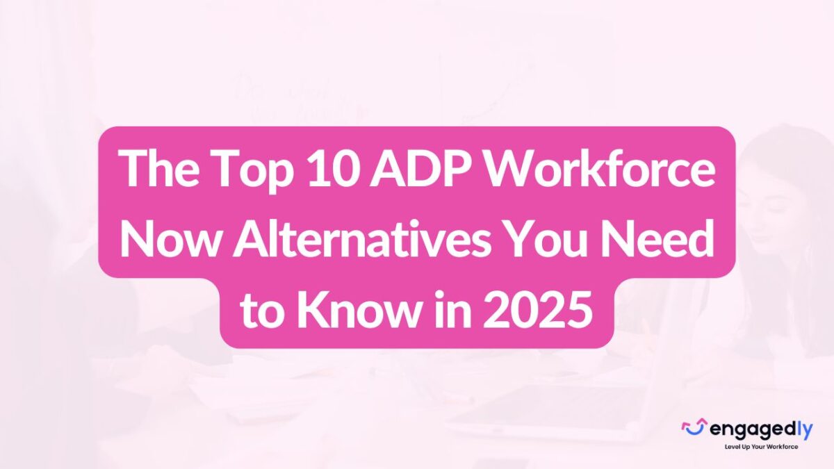 adp workforce now alternatives