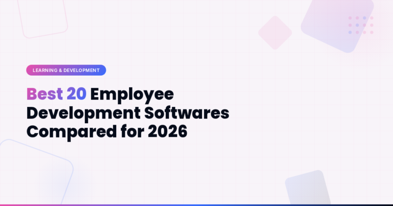 Best 20 Employee Development Softwares Compared for 2026