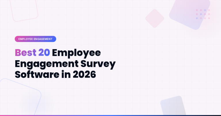 Best 20 Employee Engagement Survey Software in 2026