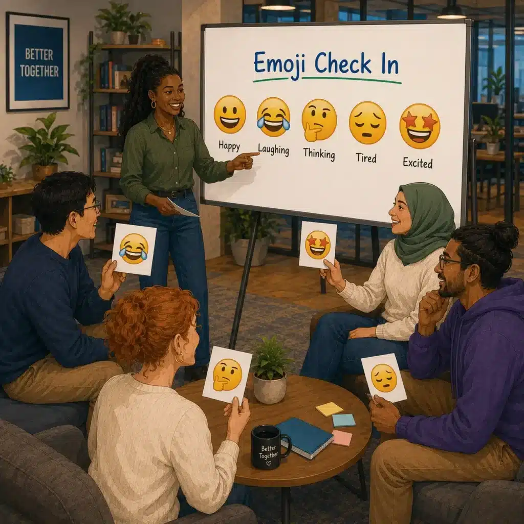 Emoji Check-In