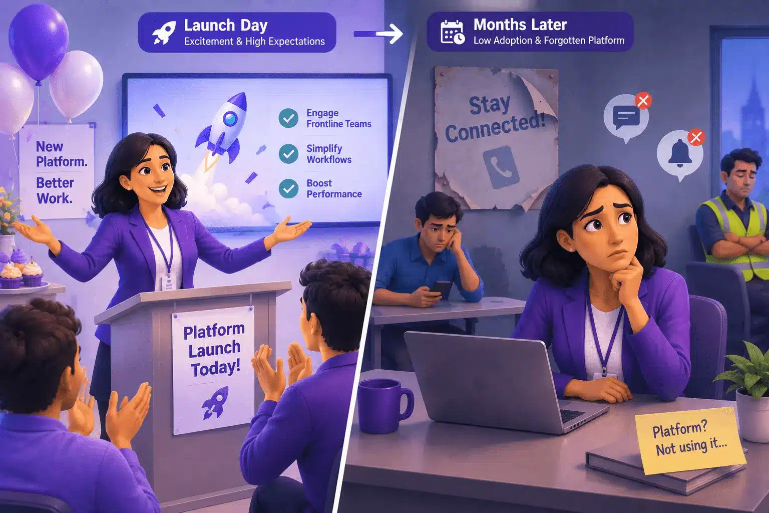 Barrier 6 Change Management Ends at Launch