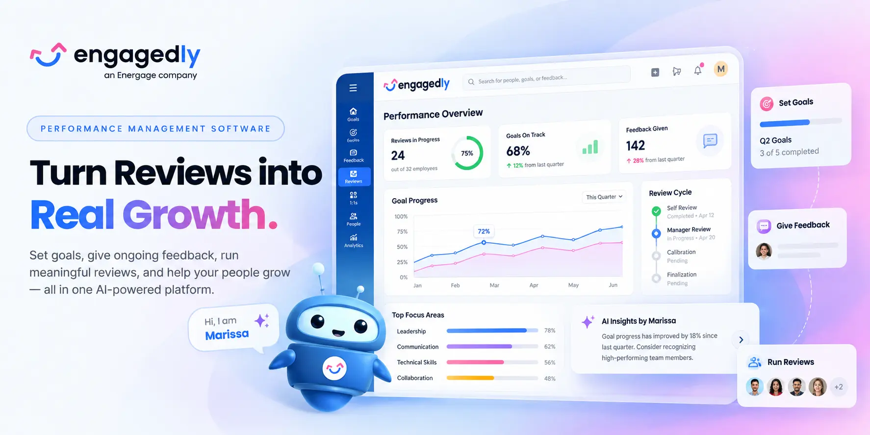Engagedly Performance management Software
